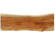 Stalviršis, 110x40x3,8cm, akacijos masyvas, su gyvu kraštu