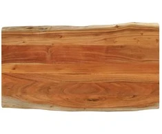 Stalviršis, 110x60x3,8cm, akacijos masyvas, su gyvu kraštu