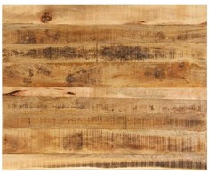 Stalviršis, 110x80x2,5cm, mango masyvas, su gyvu kraštu