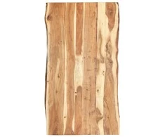 Stalviršis, 118x(50-60)x3,8cm, akacijos medienos masyvas