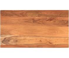 Stalviršis, 120x60x3,8cm, akacijos masyvas, stačiakampis