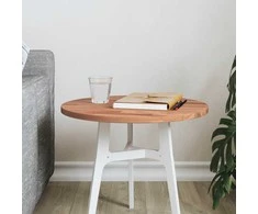 Stalviršis, 40x1,5cm, bukmedžio medienos masyvas, apskritas