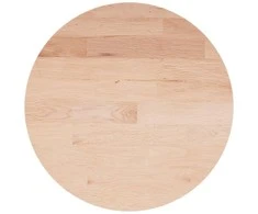 Stalviršis, 50x1,5cm, neapdorotas ąžuolo medienos masyvas