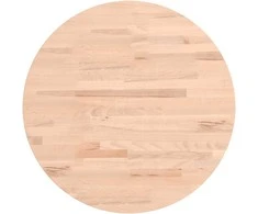 Stalviršis, 50x2,5cm, bukmedžio medienos masyvas, apskritas