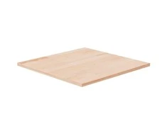 Stalviršis, 50x50x1,5cm, neapdorotas ąžuolo medienos masyvas