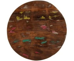 Stalviršis, 60x1,5cm, perdirbtos medienos masyvas, apskritas