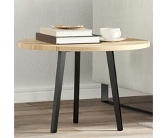 Stalviršis, Ø60x2cm, akacijos medienos masyvas, apskritas