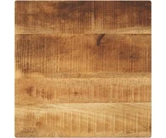 Stalviršis, 60x60x1,5cm, mango medienos masyvas, kvadratinis