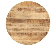 Stalviršis, 70cm, mango medienos masyvas, apskritas, 15-16mm