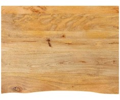 Stalviršis, 70x60x2,5cm, mango medienos masyvas, su gyvu kraštu