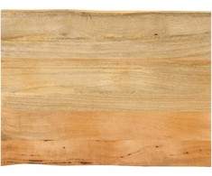Stalviršis, 70x60x3,8cm, mango medienos masyvas, su gyvu kraštu