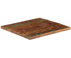 Stalviršis, 70x70x1,5cm, perdirbta mediena, kvadratinis