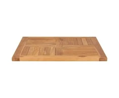 Stalviršis, 70x70x2,5cm, tikmedžio medienos masyvas