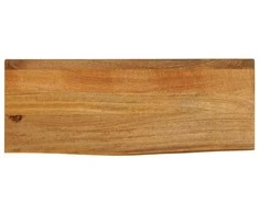Stalviršis, 90x40x2,5cm, mango medienos masyvas, su gyvu kraštu