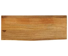 Stalviršis, 90x40x3,8cm, mango medienos masyvas, su gyvu kraštu