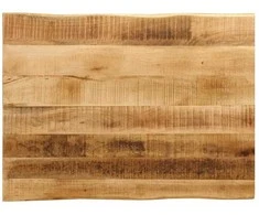 Stalviršis, 90x60x3,8cm, mango medienos masyvas, su gyvu kraštu