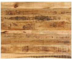 Stalviršis, 90x80x2,5cm, mango medienos masyvas, su gyvu kraštu