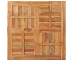 Stalviršis, 90x90x2,5cm, tikmedžio masyvas, kvadratinis