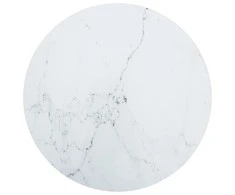 Stalviršis, baltas, 50x0,8cm, grūdintas stiklas