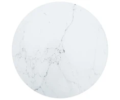 Stalviršis, baltas, 60x0,8cm, grūdintas stiklas