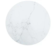Stalviršis, baltas, 70x0,8cm, grūdintas stiklas