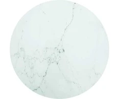 Stalviršis, baltas, 90x1cm, grūdintas stiklas