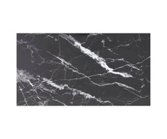 Stalviršis, juodas, 120x65cm, 8mm, marmuro tekstūros stiklas