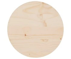 Stalviršis, skersmuo 30x2,5cm, pušies medienos masyvas