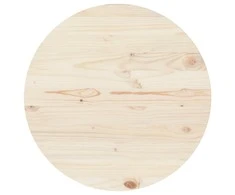 Stalviršis, skersmuo 70x2,5cm, pušies medienos masyvas