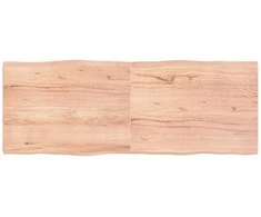 Stalviršis, šviesiai rudas, 160x60x(2-4) cm, medienos masyvas