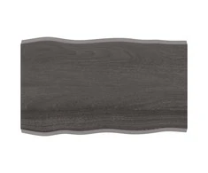 Stalviršis, tamsiai ruda, 100x60x(2-4) cm, medienos masyvas