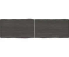 Stalviršis, tamsiai ruda, 140x40x(2-4) cm, medienos masyvas