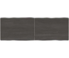 Stalviršis, tamsiai ruda, 140x50x(2-4) cm, medienos masyvas