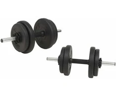 Štangos ir hantelių rinkinys, 60 kg