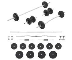 Štangos ir svarmenų rinkinys, 30 kg