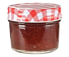 Stikl. stikl. uog. su balt. ir raud. sp. dangt., 24vnt., 110ml