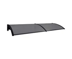 Stogelis durims, juodos spalvos, 240x75cm, PC