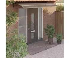 Stogelis durims, juodos spalvos, 300x100cm, polikarbonatas