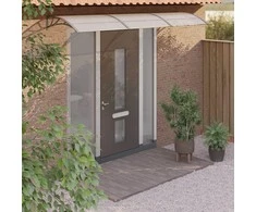 Stogelis durims, pilkos spalvos, 300x75cm, polikarbonatas