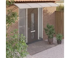 Stogelis durims, pilkos spalvos, 400x100cm, polikarbonatas
