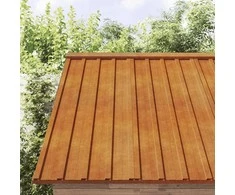 Stogo plokštės, 12vnt., rūdžių, 100x44cm, Corten plienas