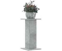 Stovai augalams, 2vnt., betono, 30x30x60cm, apdirbta mediena