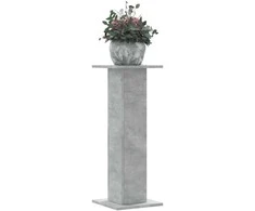 Stovai augalams, 2vnt., betono, 30x30x80cm, apdirbta mediena