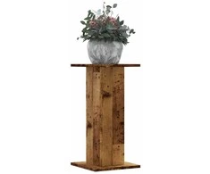Stovai augalams, 2vnt., sendintos medienos, 30x30x60cm, mediena