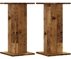 Stovai augalams, 2vnt., sendintos medienos, 30x30x60cm, mediena