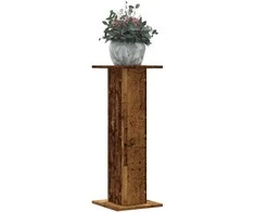 Stovai augalams, 2vnt., sendintos medienos, 30x30x80cm, mediena