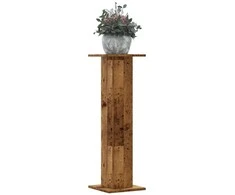 Stovai augalams, 2vnt., sendintos medienos, 30x30x95cm, mediena
