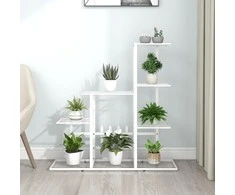 Stovas augalams, baltos spalvos, 94,5x25x88cm, metalas