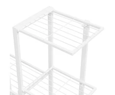 Stovas augalams, baltos spalvos, 94,5x25x88cm, metalas