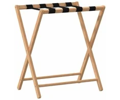 Kelioninis Stovas lagaminui, 68,5x38x58cm, bambukas